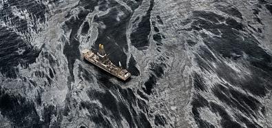 Rozlana ropa naftowa w Zatoce Meksykańskiej