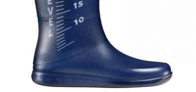 Buty do mierzenia poziomu padającego deszczu