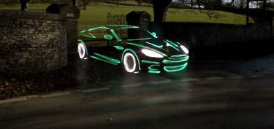 Samochody światłem malowane