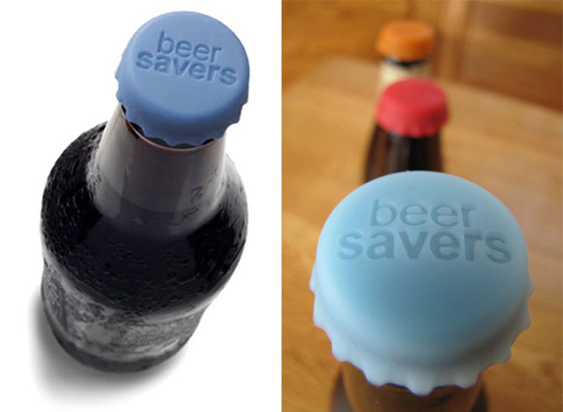Silikonowy kapsel na butelkę piwa