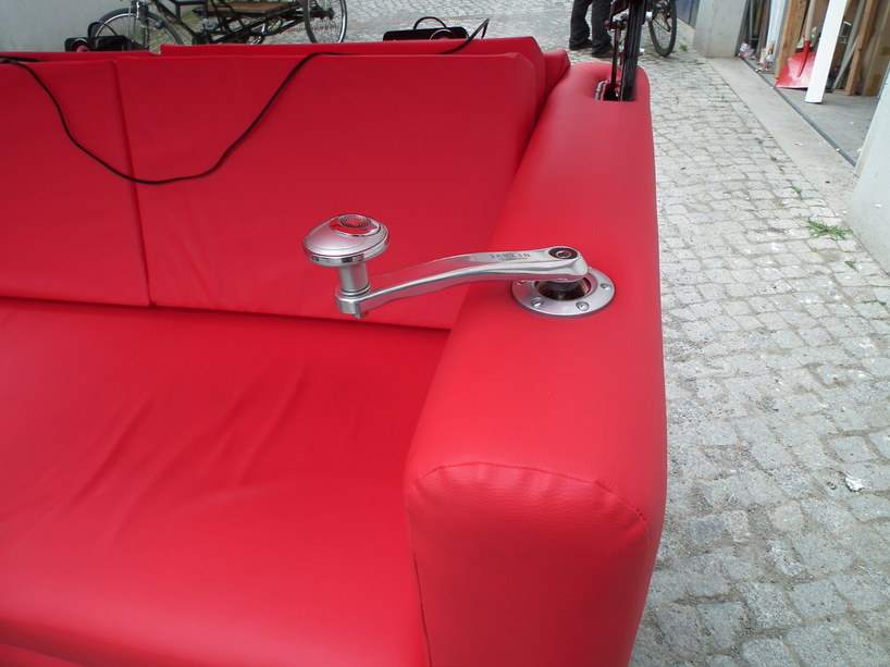 Sofa Bike - połączenie roweru i dwuosobowej kanapy