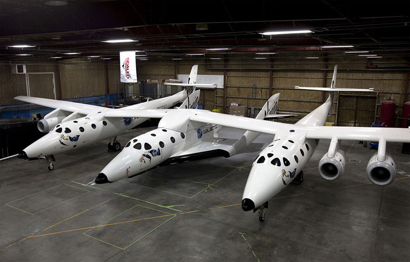 SpaceShipTwo - powietrzne testy statku kosmicznego