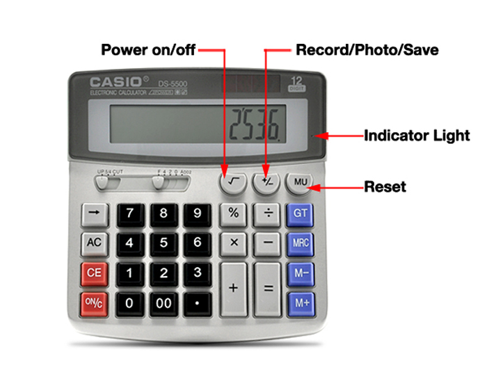 Casio DS-5500 - kalkulator-szpieg jakich mało