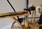 Złoty rower na sprzedaż w serwisie eBay