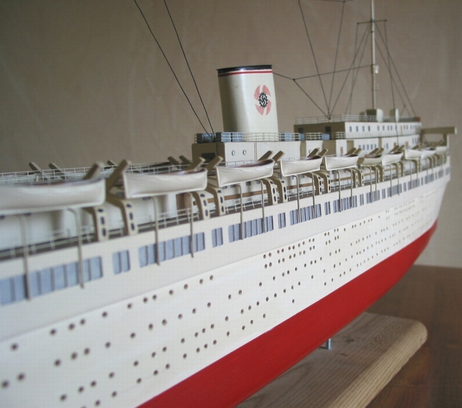 Model statku Wilhelm Gustloff