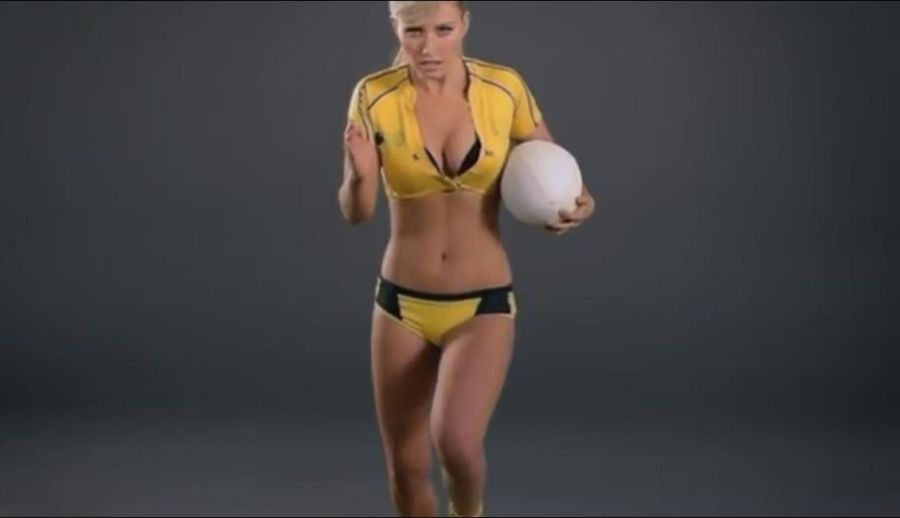 Seksowne modelki - przyszłość rugby?