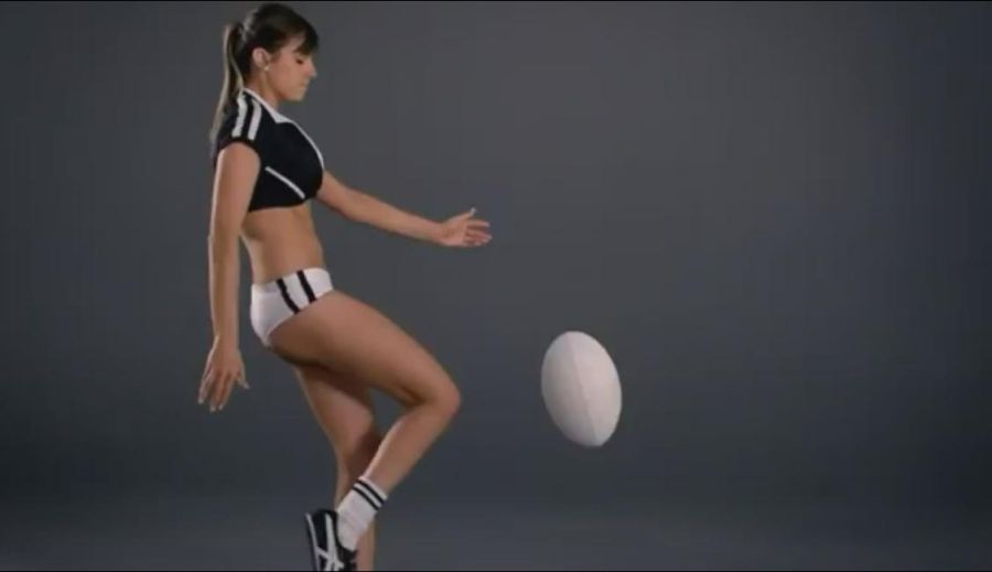 Seksowne modelki - przyszłość rugby?