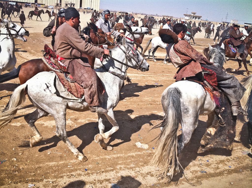 Buzkashi - brutalny sport afgańskich jeźdźców 