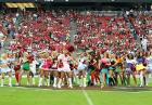 NFL. Cheerleaderki Arizona Cardinals - dziewczyny z University of Phoenix Stadium
