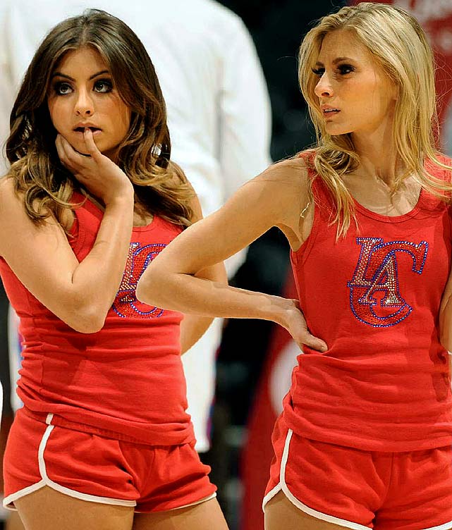 NBA. Dziewczyny Los Angeles Clippers - cheerleaderki występujące w Staples Center