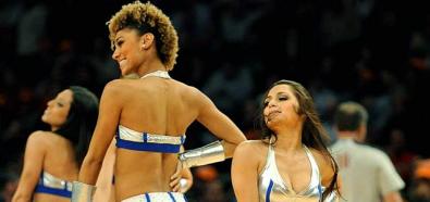 NBA. Dziewczyny New York Knicks - cheerleaderki z Madison Square Garden