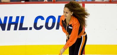NHL. Cheerleaderki Philadelphii Flyers - dziewczyny z Wells Fargo Center