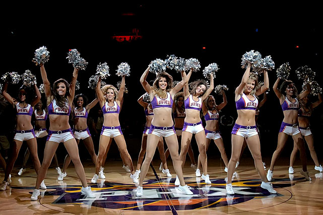 NBA. Cheerleaderki Phoenix Suns - zespół taneczny z Arizony