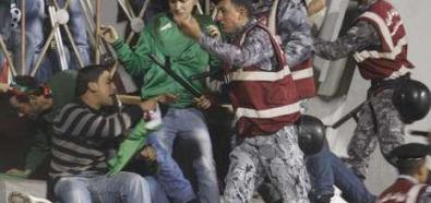 Horror na meczu piłki nożnej w Jordanii - 250 osób rannych