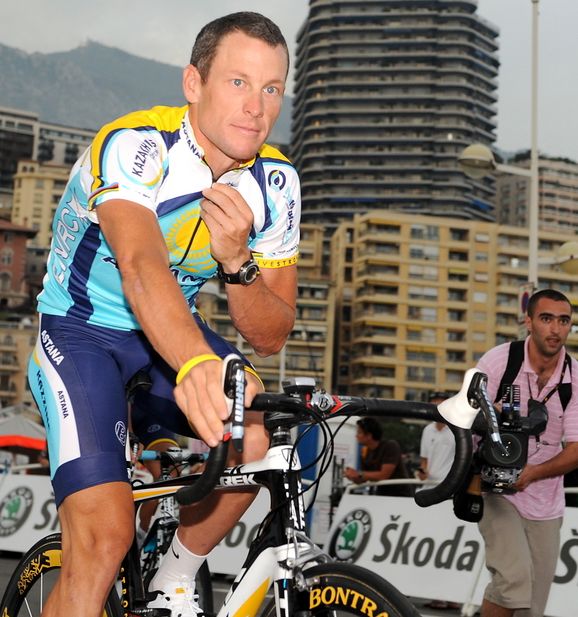 Lance Armstrong "zmazany" z list w... maratonie