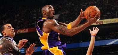 NBA: Kobe Bryant wrócił. Lakersi przegrali z Toronto