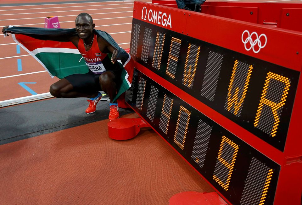 Londyn 2012: David Rudisha pobił rekord świata na 800 metrów