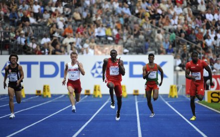 Dariusz Kuć 100 m Mistrzostwa Świata w Berlinie