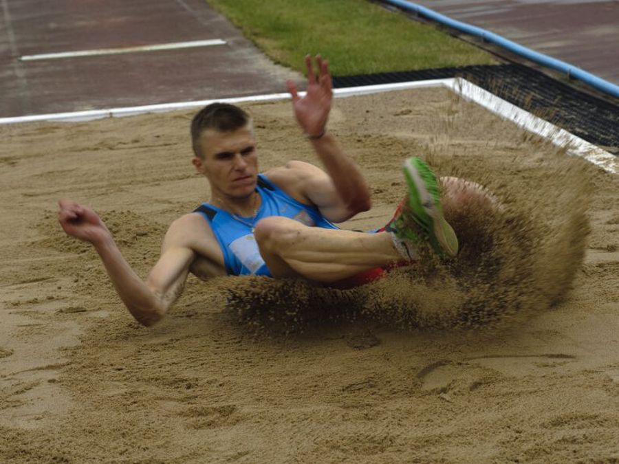 Tomasz Jaszczuk został wicemistrzem Europy juniorów w skoku w dal