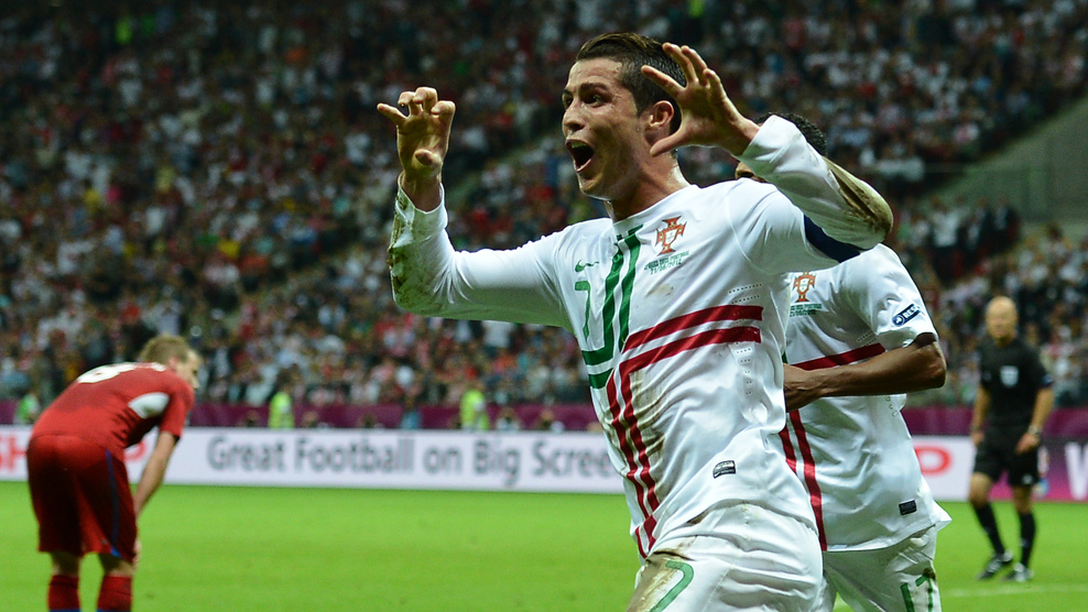 Euro 2012: Portugalia w półfinale. Cristiano Ronaldo wyeliminował Czechów