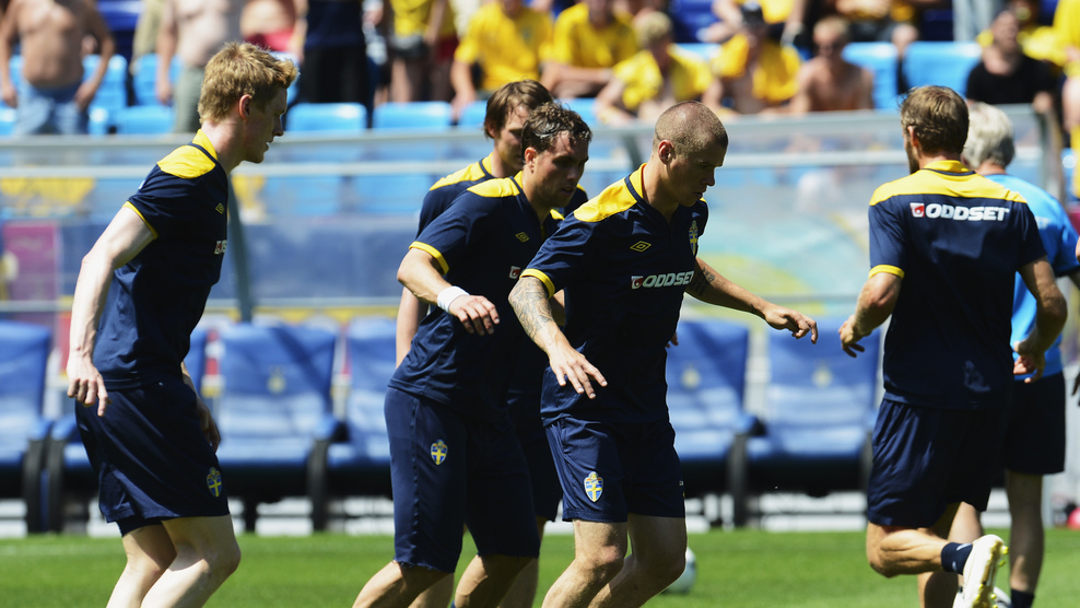 Euro 2012: Szwedzki skandal czy tylko dobra zabawa na treningu?
