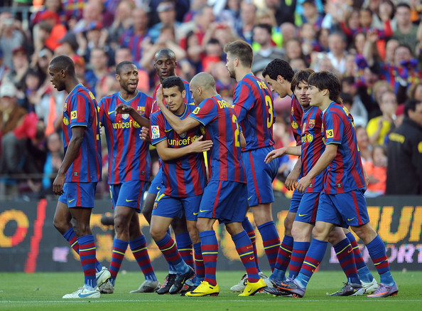 FC Barcelona - zwycięstwo w Primera Division 2010