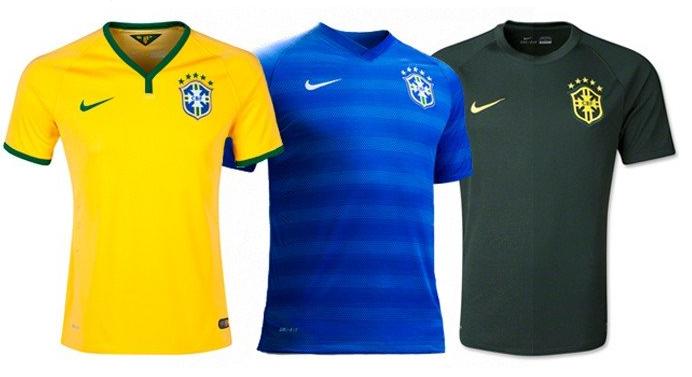 Koszulki reprezentacji Brazylii
