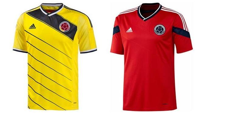 Koszulki reprezentacji Kolumbii