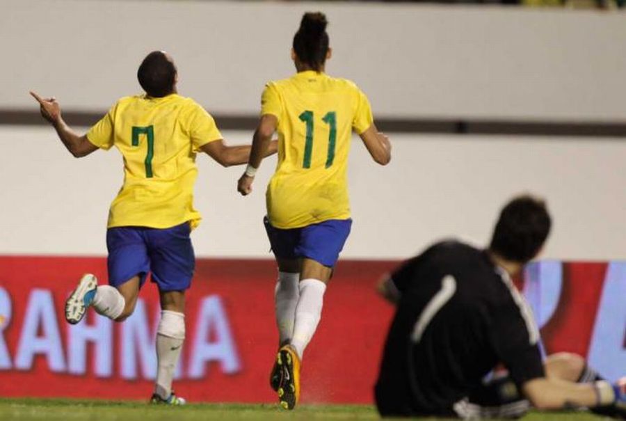 Neymar ośmieszył, a później ograł rywala w meczu Brazylia vs. Argentyna