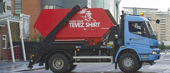 Zniszcz koszulkę Teveza