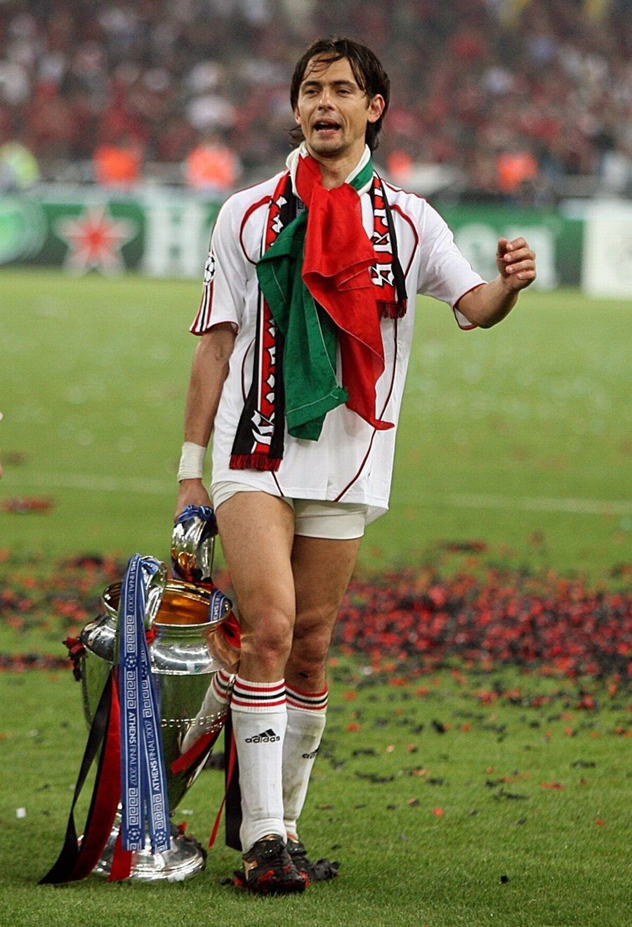 Filippo Inzaghi kończy karierę. AC Milan żegna legendę