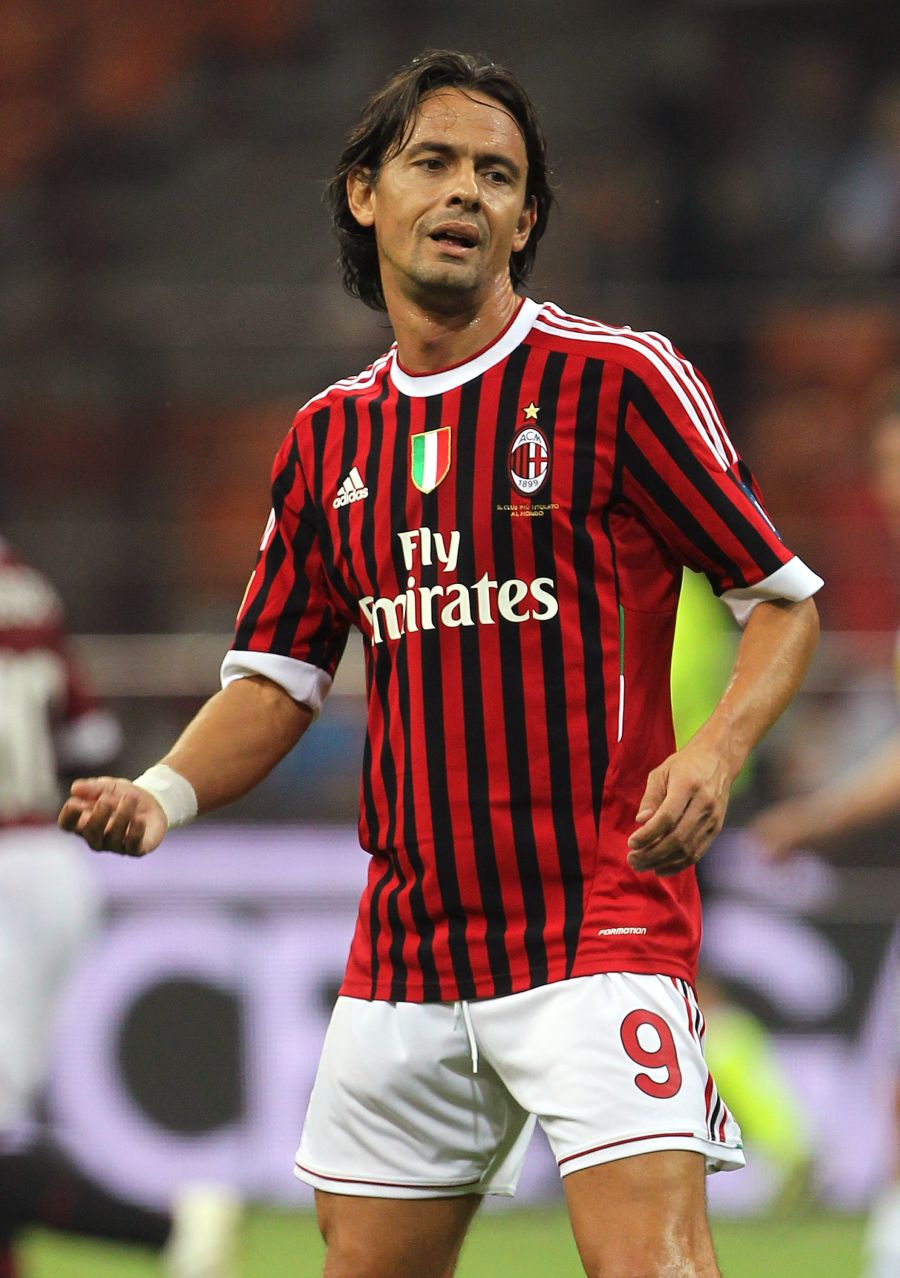 Filippo Inzaghi - lis pola karnego planuje opuścić AC Milan