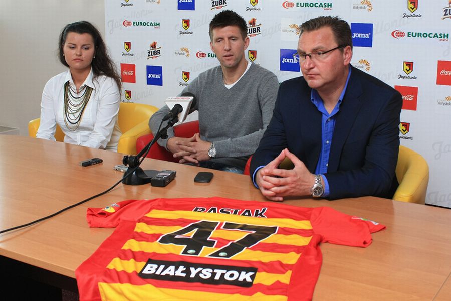 T-Mobile Ekstraklasa: Grzegorz Rasiak dostał certyfikat i może grać już w Jagiellonii Białysok