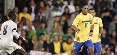 Piłka nożna: Brazylia skromnie pokonuje Ghane 