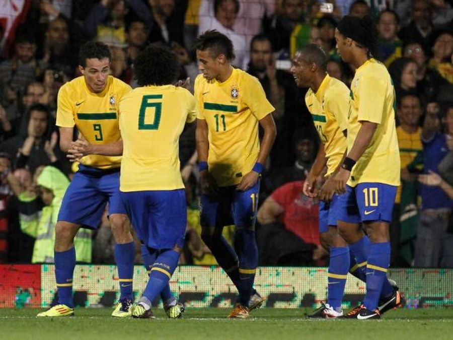 Piłka nożna: Brazylia skromnie pokonuje Kostarykę po golu Neymara