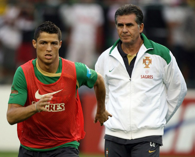 Carlos Queiroz i Ronaldo