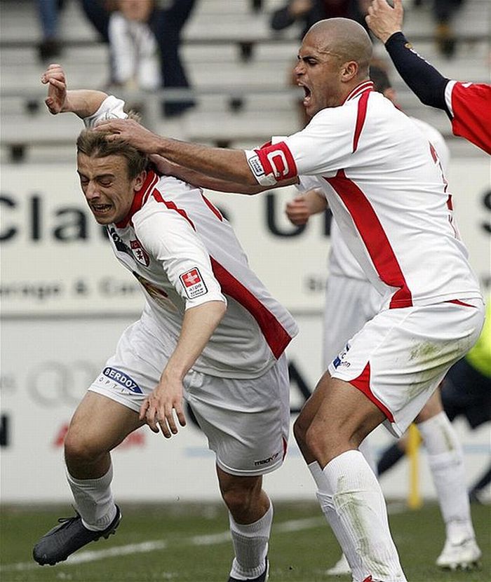Kamil Grosicki zdobywa bramkę w meczu Antalyaspor vs. Sivasspor