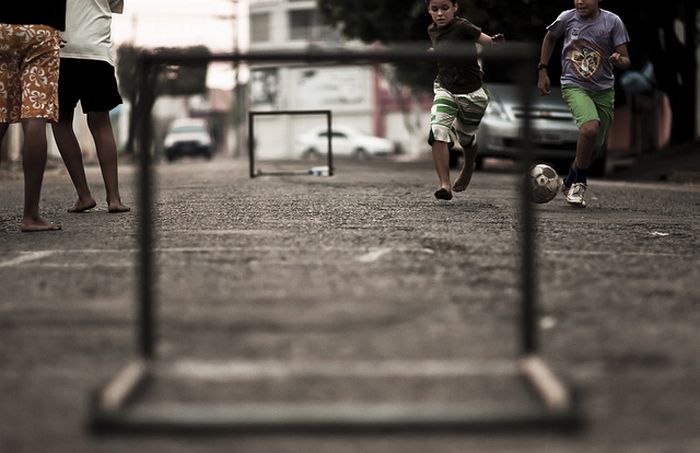 Street football 