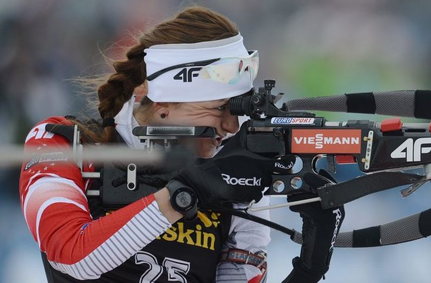 Biathlonowe ME: Monika Hojnisz zdobył złoty medal