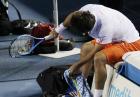 Australian Open: Marcos Baghdatis zniszczył cztery rakiety w niecałą minutę
