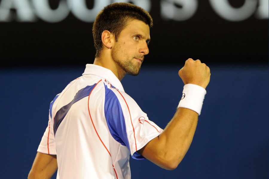 Novak Djoković zatańczył ze słynnym kibicem na US Open