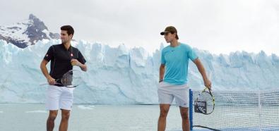 Nadal i Djokovic zagrali na lodowcu