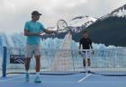 Nadal i Djokovic zagrali na lodowcu