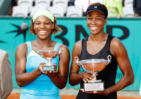 Serena i Venus Williams - French Open 2010