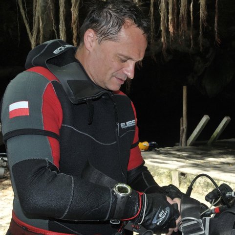 rekord świata, cave diving, leszek czarnecki