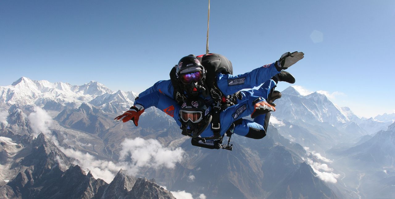 Everest Skydive - spadochroniarstwo - przygoda - adrenalina