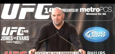 Dana White o bezpieczeństwie zawodników w UFC