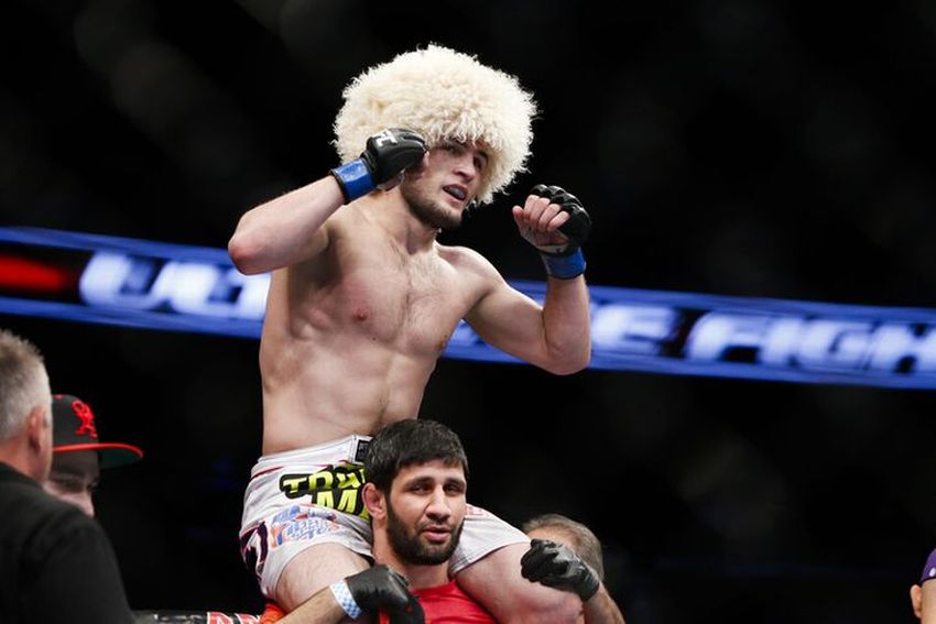 Khabib Nurmagomedov: ''Jestem niepokonany. UFC musi dać mi walkę o pas''