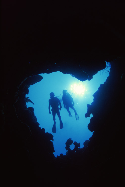 Cave diving - jaskinia Orda w Rosji 
