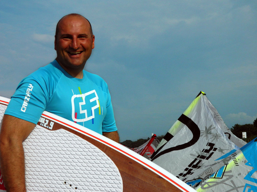 Janek Lisewski przepłynął Bałtyk na kitesurfingu